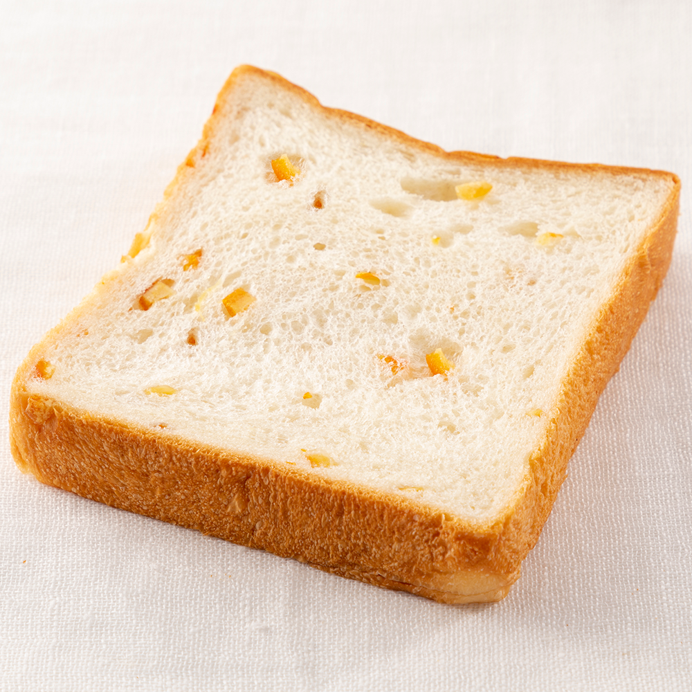 オレンジ食パンの写真